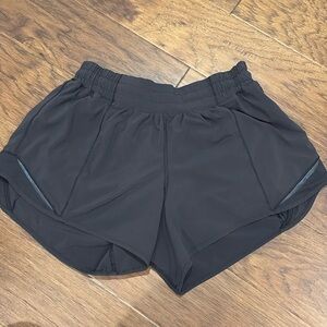 Black lululemon shorts